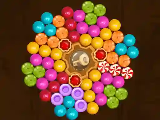 Logħba Candy Bubble Spin onlajn