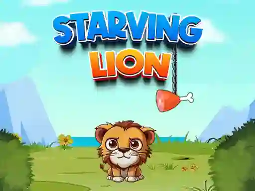 Logħba Starving Lion onlajn