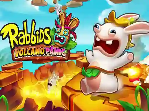 Logħba Rabbids Volcano Panic onlajn