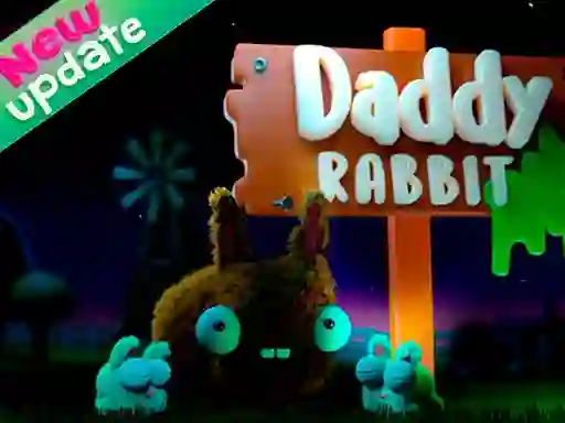 Logħba Daddy Rabbit Zombie Farm onlajn