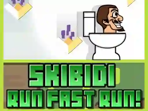 Logħba Skibidi Run Fast Run! onlajn