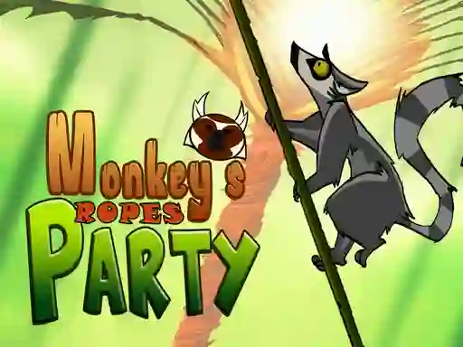 Logħba Monkey's ropes party onlajn