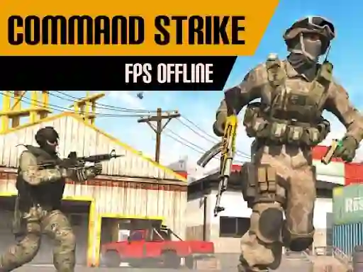 Logħba Command Strike FPS Offline onlajn