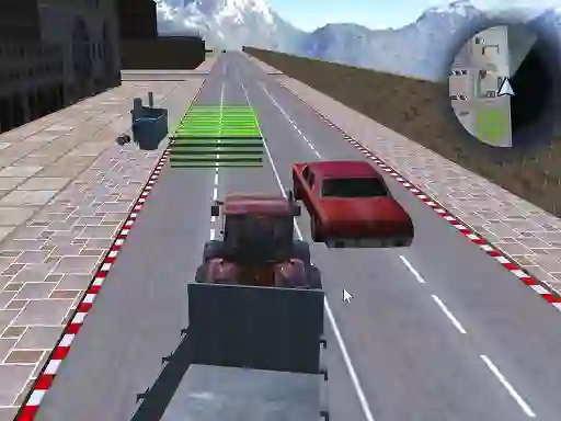 Logħba Tractor Driving Garbage collect onlajn
