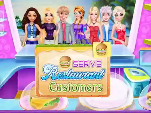 Logħba Serve Restaurant Customers onlajn