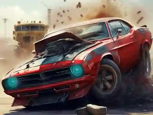 Logħba Extreme Car Crush onlajn