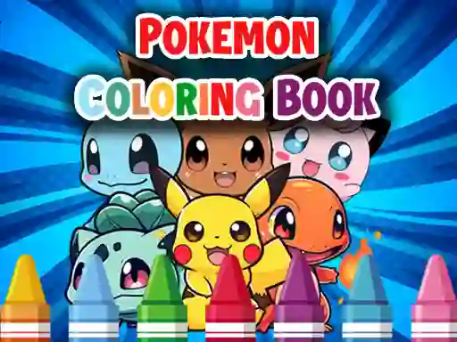 Logħba Pokemon Coloring Book onlajn