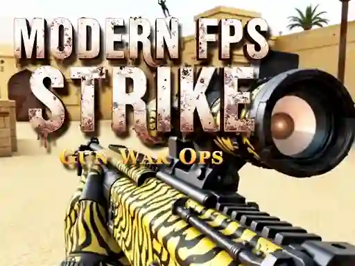 Logħba Modern FPS Strike Gun War Ops onlajn