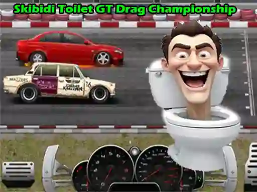 Logħba Skibidi Toilet GT Drag Championship onlajn
