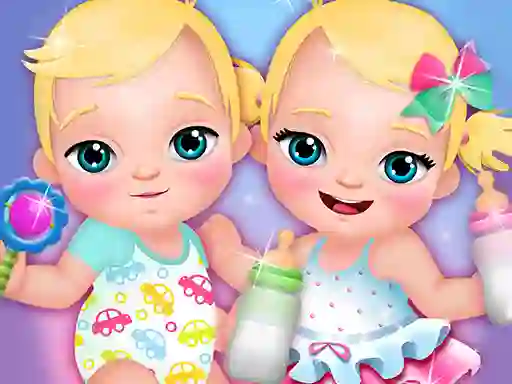 Logħba My New Baby Twins onlajn