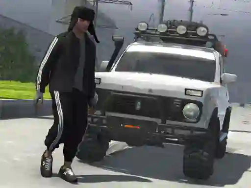 Logħba Russian Taz Driving 3 onlajn