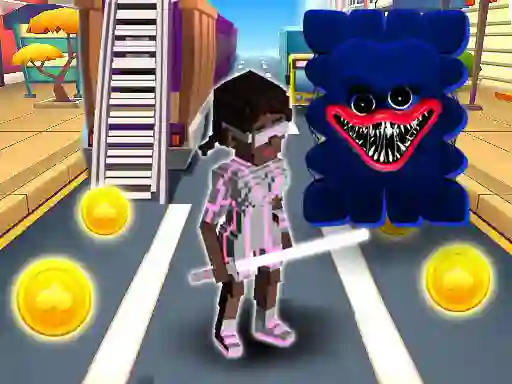 Logħba City Runner 3D.io onlajn