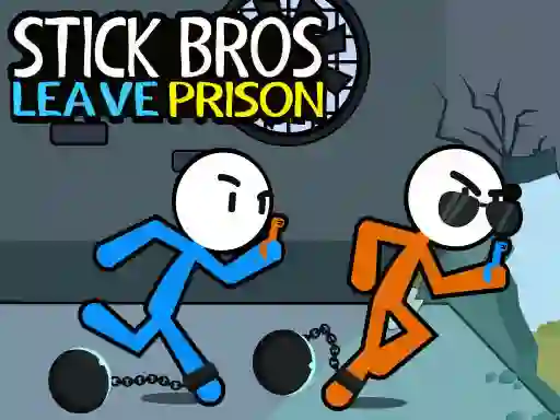 Logħba Stick Bros Leave Prison onlajn