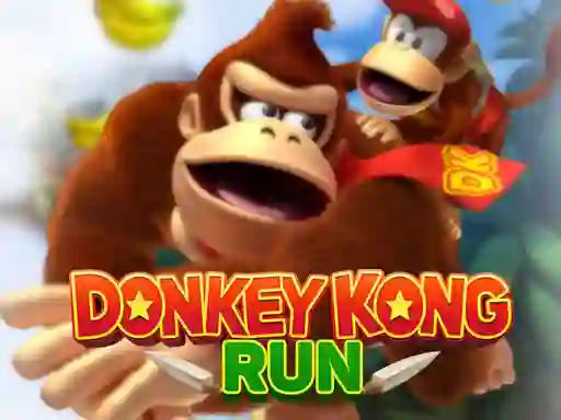 Logħba Donkey Kong Run onlajn