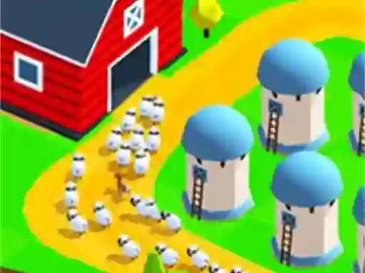 Logħba Idle Sheep 3d onlajn