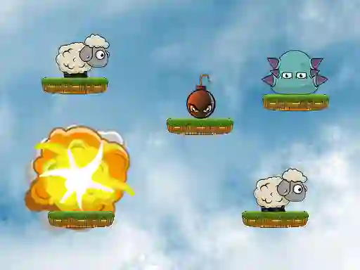 Logħba Blobs And Sheep onlajn