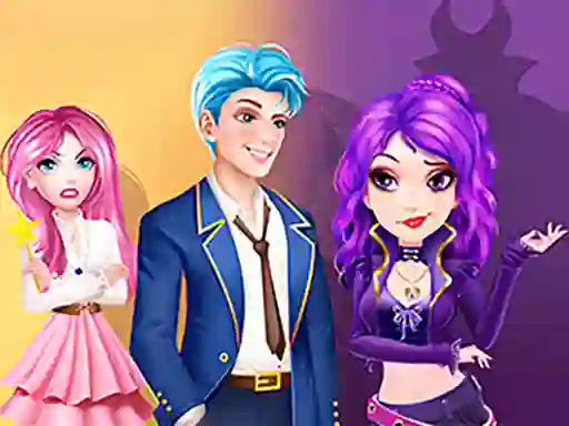 Logħba Magic Highschool Love Story onlajn