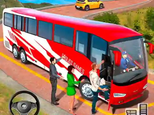 Logħba Modern Bus Simulator New Parking Games onlajn