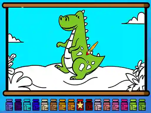 Logħba Super Game Coloring onlajn