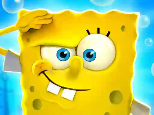 Logħba Funny Spongebob Parkour Racer 3D onlajn