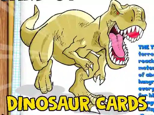 Logħba Dinosaur Cards onlajn