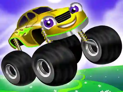Logħba Monster Trucks Game for Kids onlajn