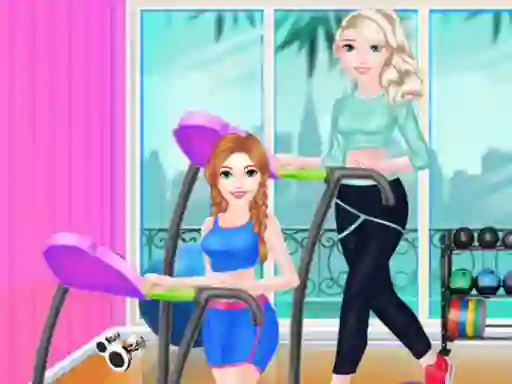 Logħba Friends Fat To Fit Day onlajn