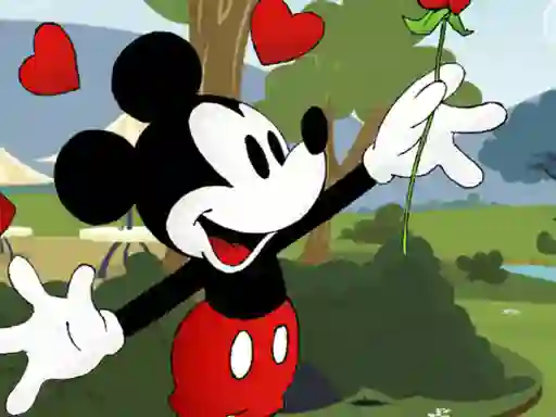 Logħba Mickey Mouse Slide onlajn