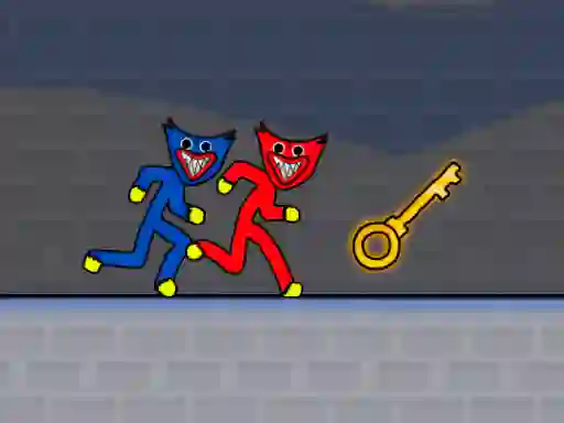 Logħba Stickman Huggy Party Duo onlajn