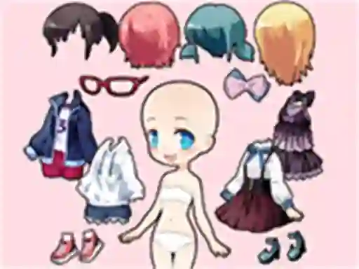 Logħba Chibi Anime Princess Doll onlajn
