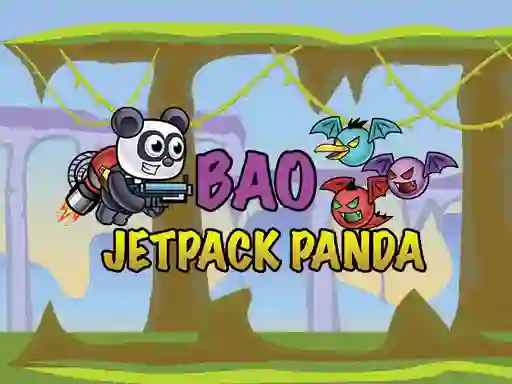 Logħba Jetpack Panda Bao onlajn