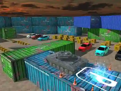 Logħba Tank Parking 3D Sim onlajn