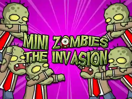 Logħba Mini Zombie The Invasion onlajn