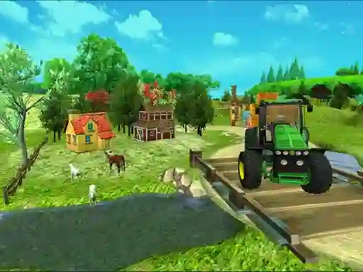 Logħba Cargo Tractor Farming Simulation Game onlajn