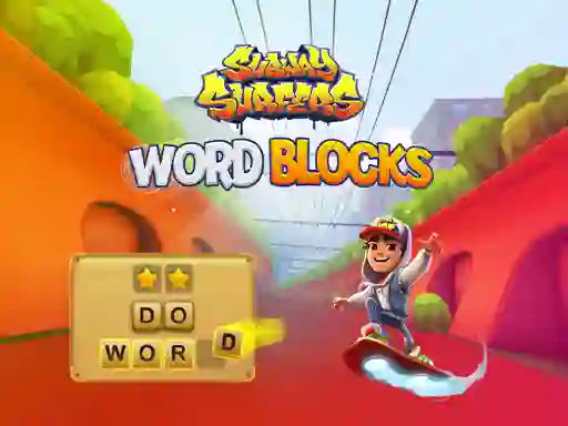 Logħba Subway Surfers Word Blocks onlajn