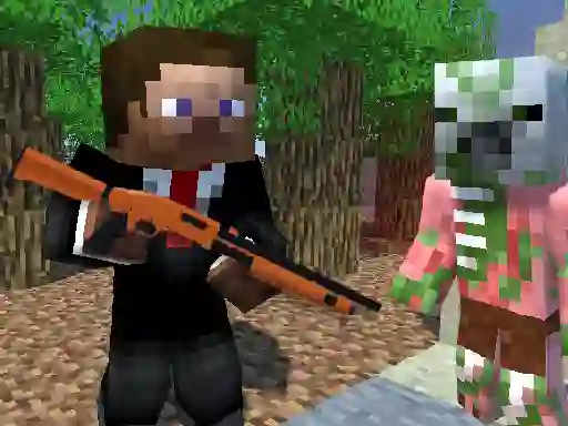 Logħba Zombie Shooter Survival onlajn