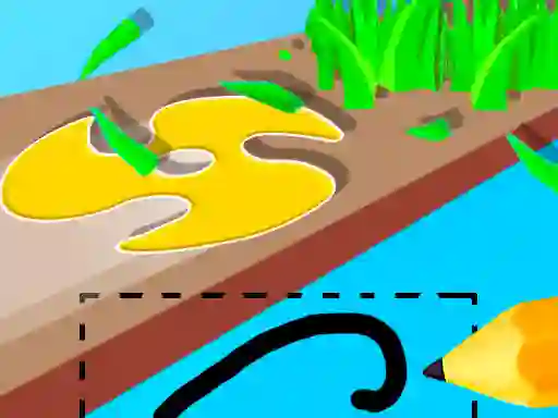 Logħba Scribble Grass Cutter onlajn