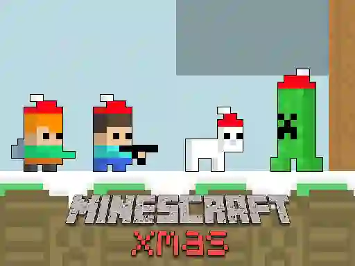 Logħba Minecraft Xmas onlajn