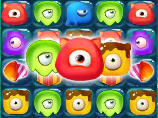 Logħba Monster Candy Crush onlajn