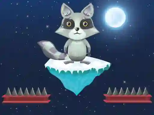 Logħba Jumping Raccoon onlajn
