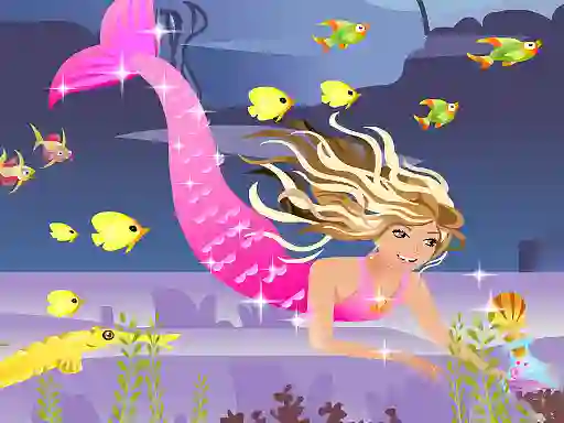 Logħba Mermaid chage princess onlajn