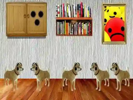 Logħba Dog Room Escape onlajn