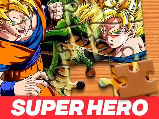 Logħba Dragon Ball Super Hero Jigsaw Puzzle onlajn