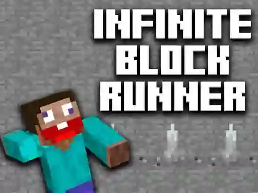 Logħba Infinite block runner onlajn