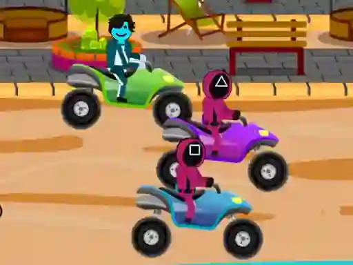 Logħba Squid Gamer Buggy Raging onlajn