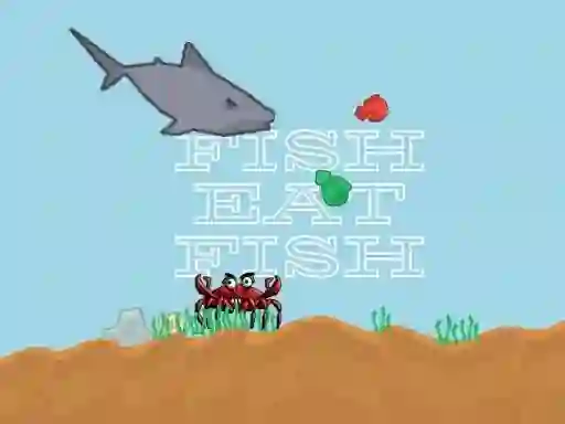 Logħba Fish eat fish 2 player onlajn