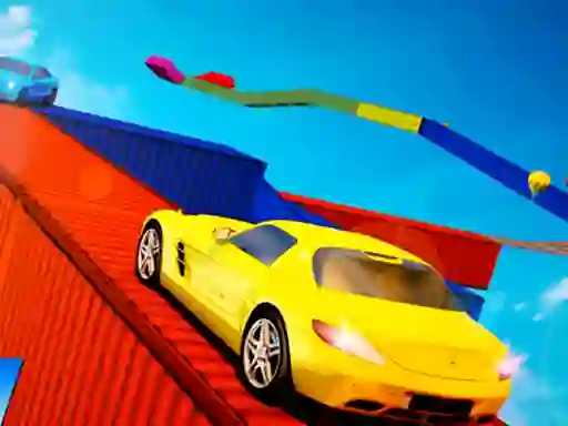Logħba Mega Ramps stunt cars 3d onlajn