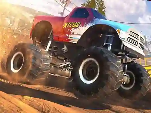 Logħba Monster Truck Supra Race onlajn