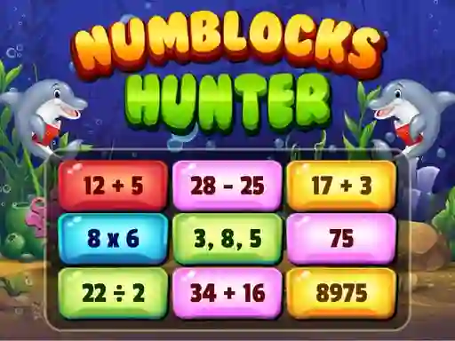Logħba Numblocks Hunter onlajn