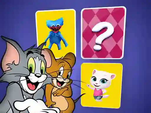 Logħba Tom and Jerry Memory Card Match onlajn